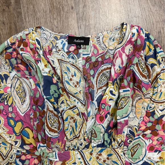 Aakaa • Kimono Style Maxi Dress - Picture 13 of 14